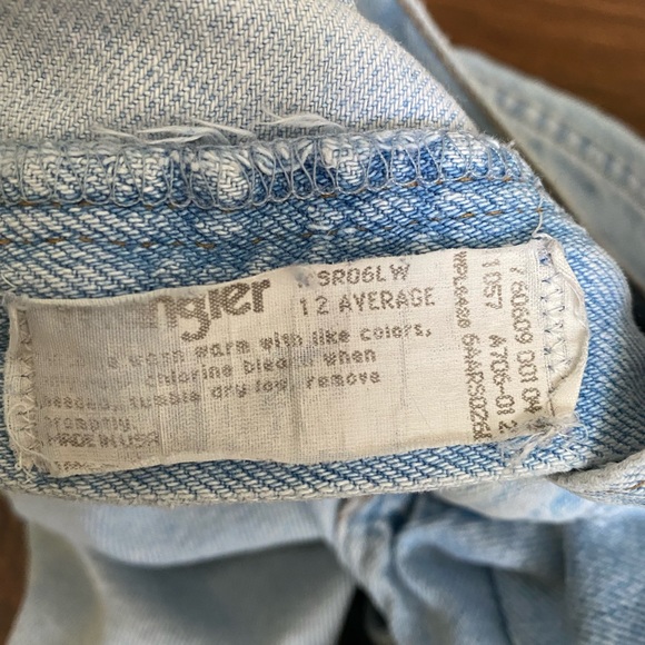 Vintage Wrangler Light Wash denim shorts - Picture 5 of 6